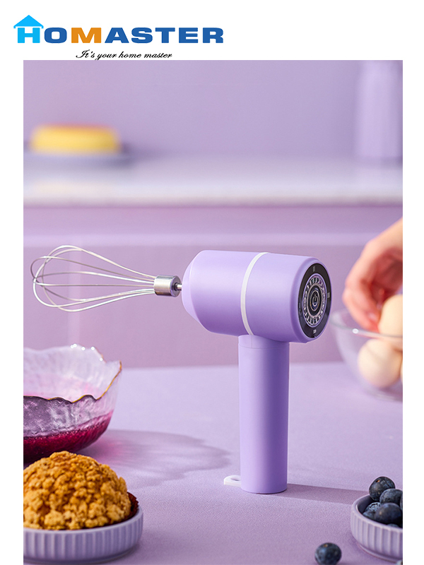Household Auto Mini Handheld USB Electric Egg Beater