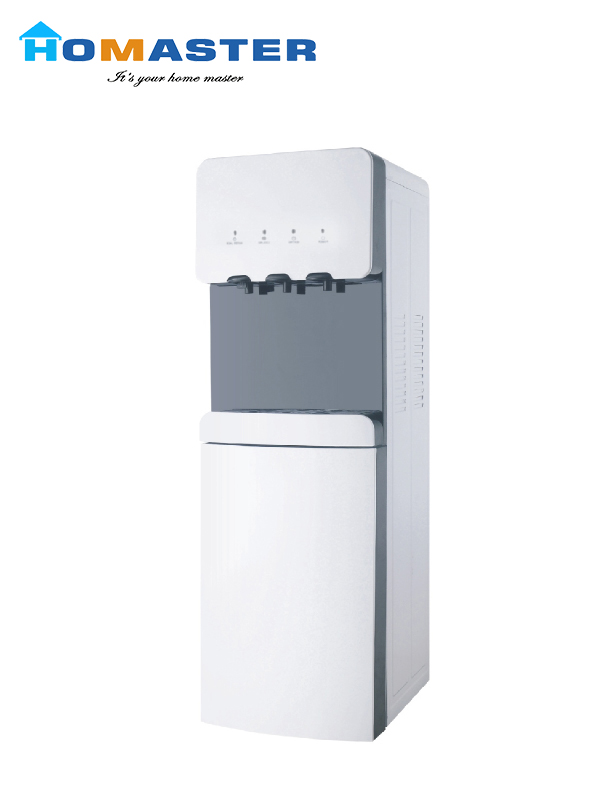 Plastic Floor Standing POU Hot & Cold Water Dispenser 