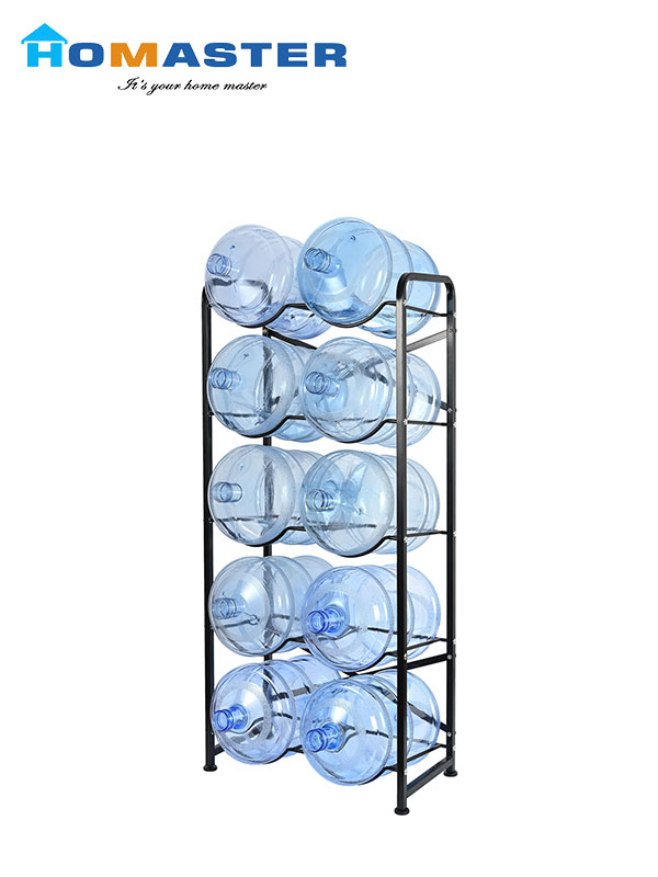2- 5 Gallon Mineral Dispenser Water Display Bottle Shelf