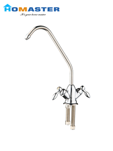 Single-handle Double-control Goose Neck Faucet