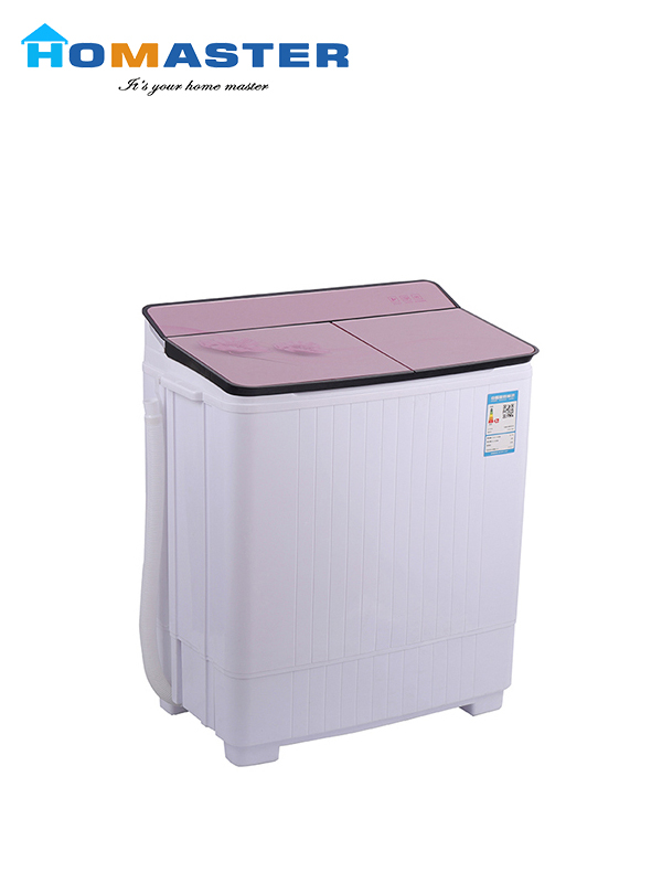 DC Solar 12V Glass Panel Twin Tub Washing Machine