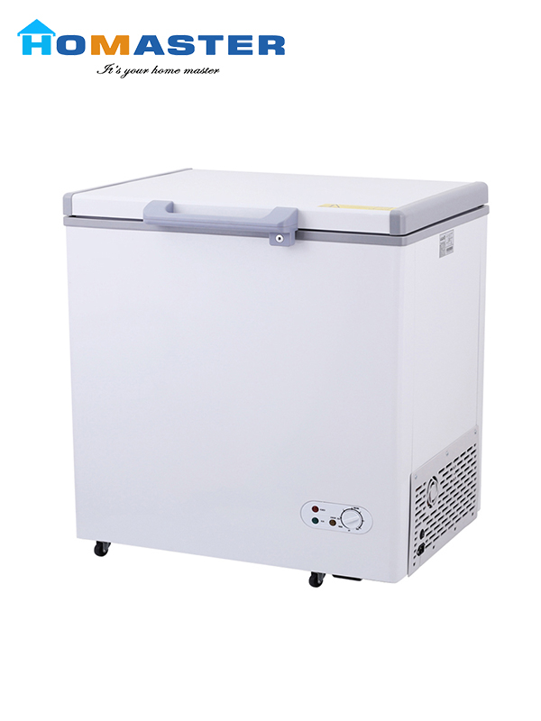 209L White Color DC Freezer with LED Light