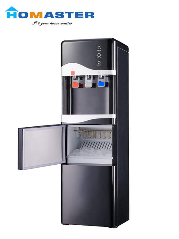 New Design Cold Water Vertical Water Dispenser with ICE Maker