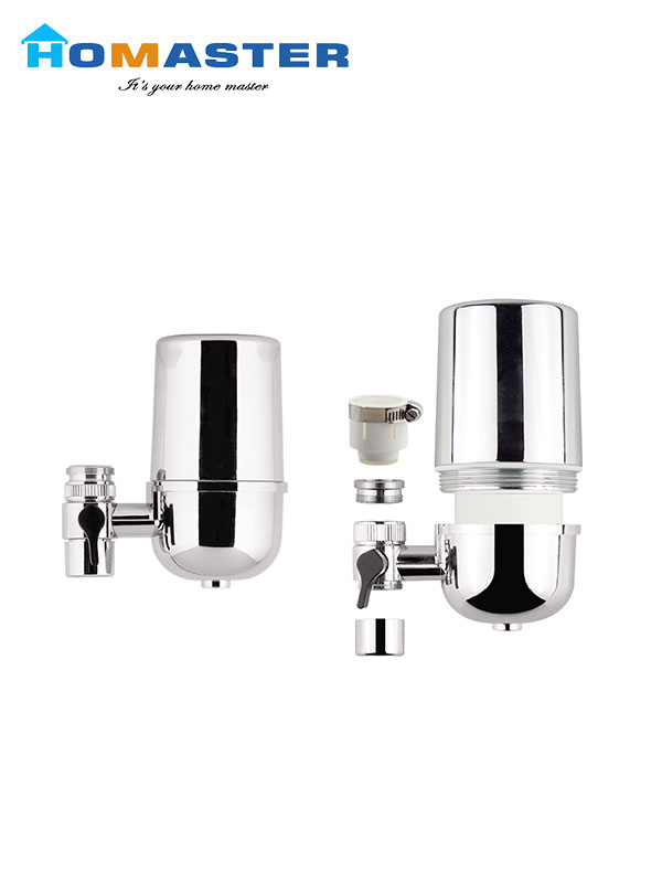 Easy Installation Chromeplate Faucet Filter Water Purifier