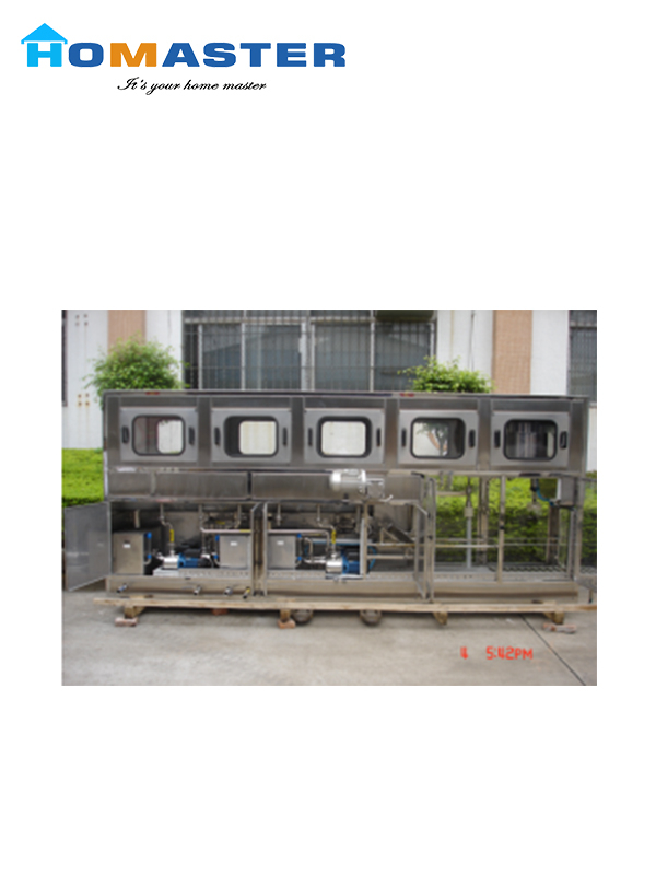 Automatic 300 BPH Water Gallon Bottle Filling Machine