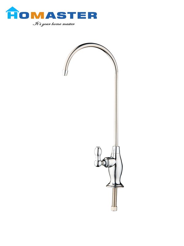 Single-handle Vase Goose Neck Faucet for Water Filtration