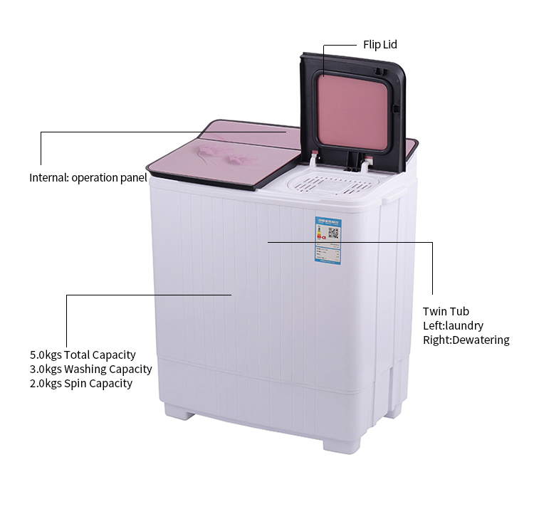 DC washing machine(H-DWM-5KG)