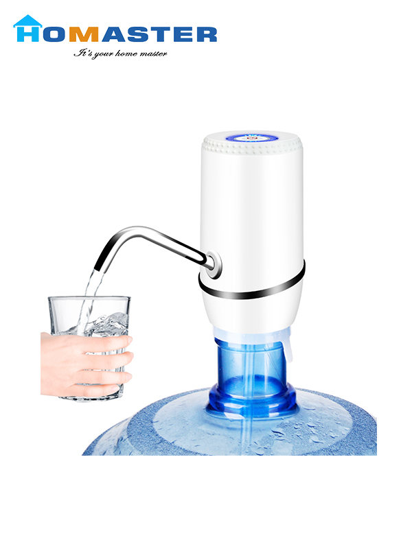 Beautiful Portable USB Rechargeable Drinking Water Bottle Pump