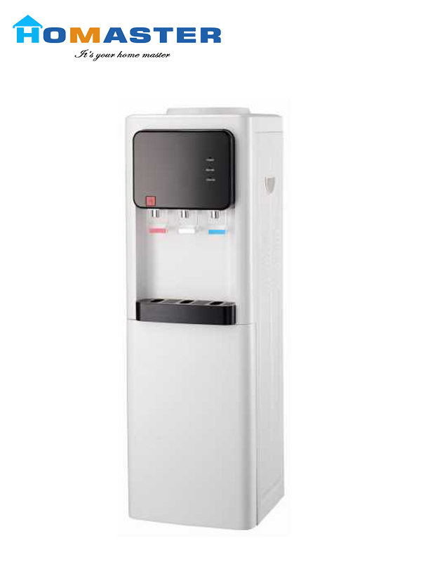 Floor-standing Hot And Normal And Cold Water Dispenser with Optional Fridge Cabinet