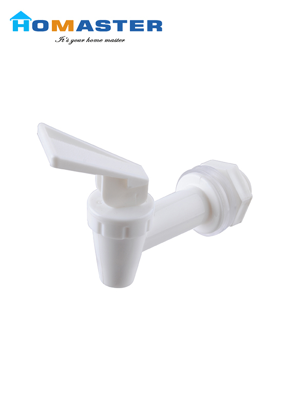White Plastic Water Tap for Water Dispenser