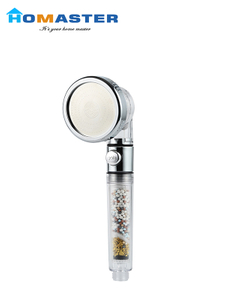 Plastic Three Modes Shower head with filter cartridge