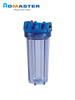 Transparent 10 Inch Filter Housing for Water Filtration