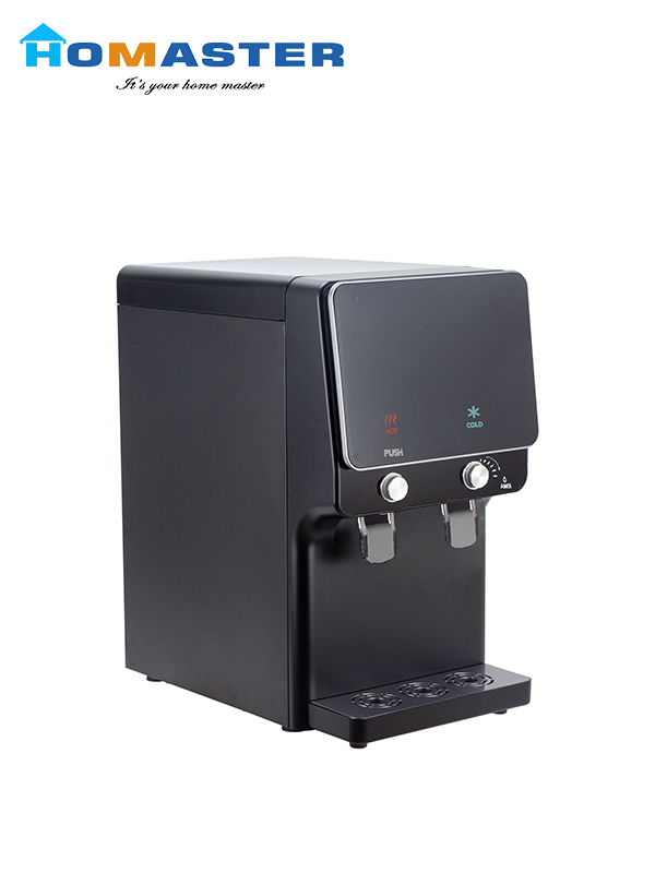 Desktop Hot And Cold Pipeline Water Purifier with 4 Stages Filters