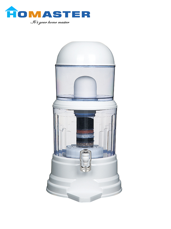 Countertop 16L Mineral Water Filter Pot Water Purifier