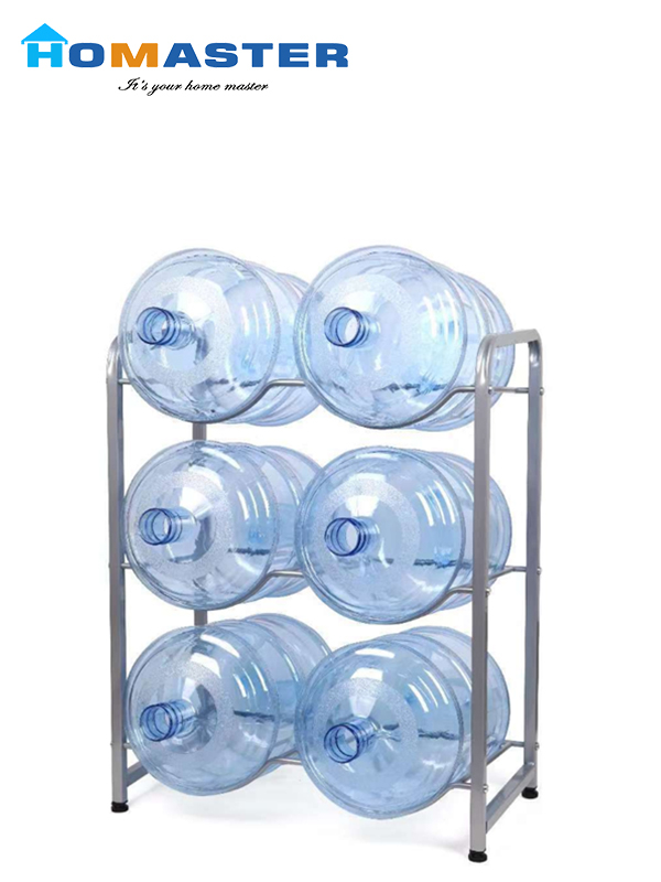 Large Storage Metal Water Bottle Shlef for Display