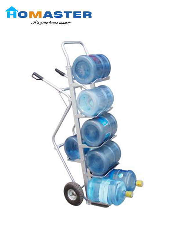 Steel 2 Wheels Hand Trolley for Bottled Water