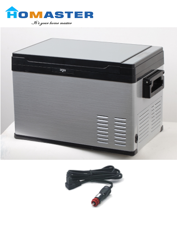 Portable 25L DC Car Refrigerator with Refrigerant R134a