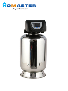 Automatic Flush Stainless Steel Center Water Softener