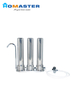 3 Stages Stainless Steel Counter Top Filter