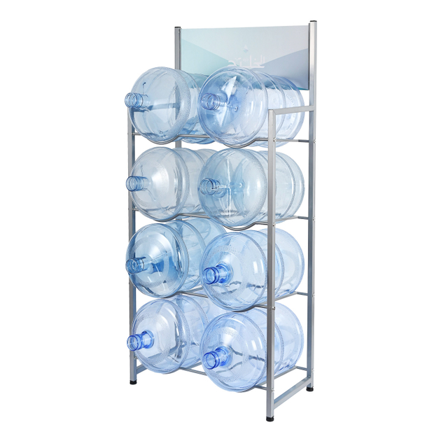 Metal Cradle for Bottled Water - Advertising board type