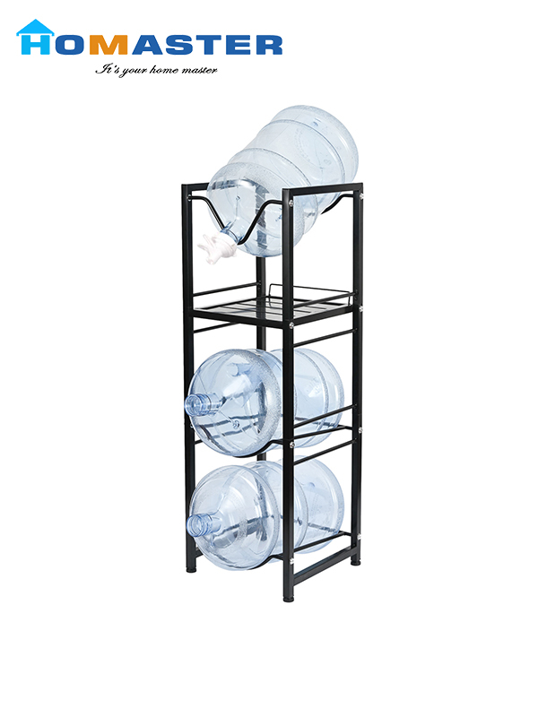Aqua Valve & Metal Cradle Bottle Rack for Bottled Water