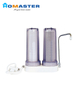 Transparent 2 Stages Counter Top Water Filter