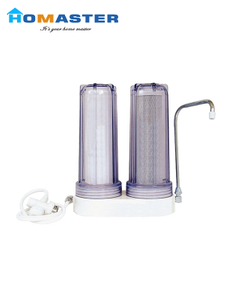 Transparent 2 Stages Counter Top Water Filter