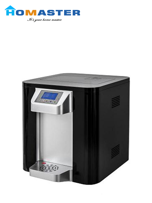 Black Touch Screen 2 Stages Filtration Pineline Water Purifier