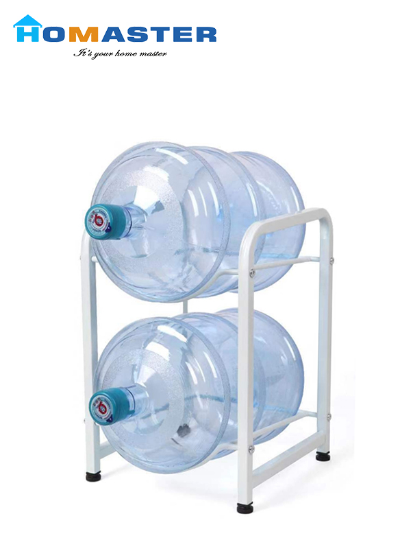 Two Layers Heavy Bracket Vertical Bottle Shelf