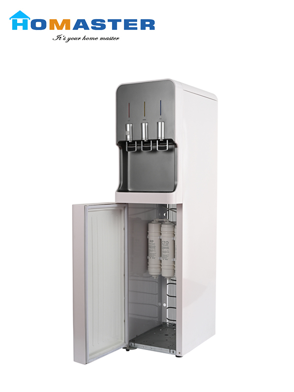 Compressor Cooling Vertical Hot Cold Pipeline Water Purifier 