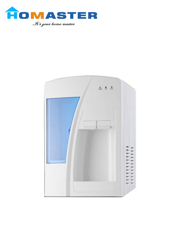 Household Desk-top Hot & Cold Water Cooler with a storage cabinet