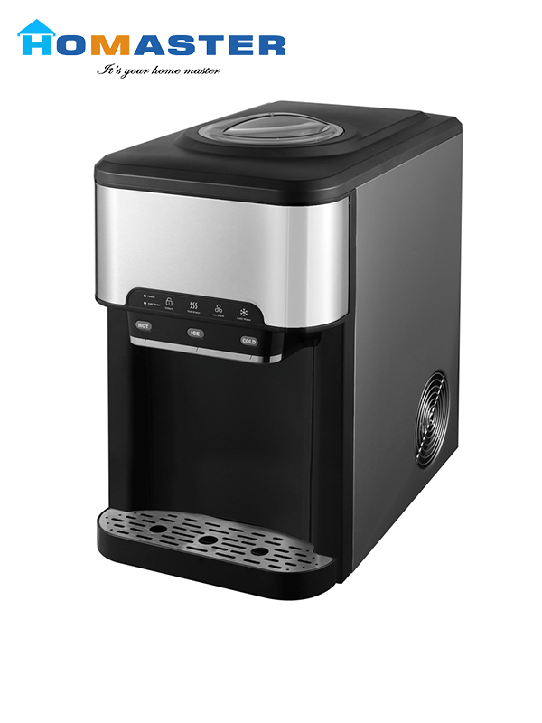 Hot And Cold Water Dispenser with Ice Maker