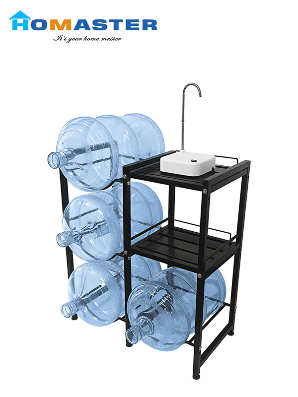 Metal Cradle for 4 Pcs Gallon Water Bottles