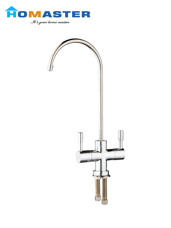 American Style Double Control Goose Neck Faucet