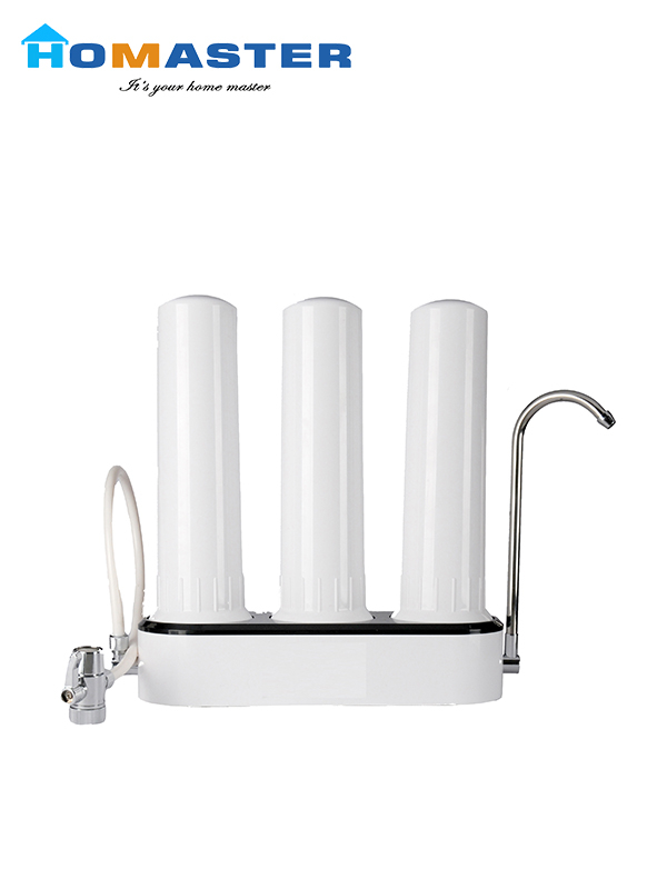 3 Stages Counter Top Water Purifier for Kitchen Sink