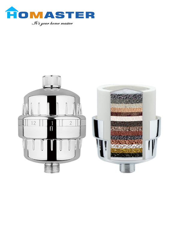 Shower Filter with Manual Timer From 1-12 Month