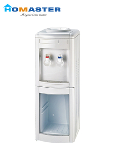 Vertical Hot And Cold Water Dispenser with Transparent Cabinet