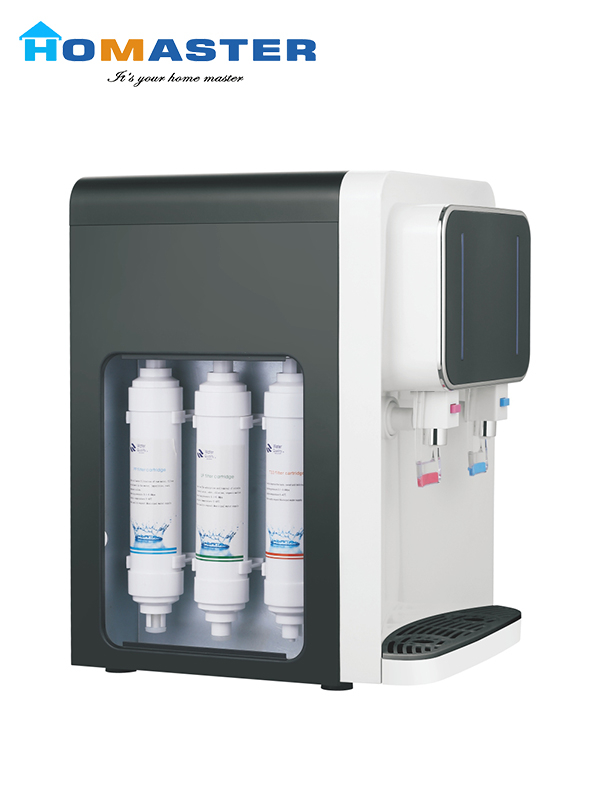 Desktop 3 Stage Pipeline Water Purifier with UF Filters