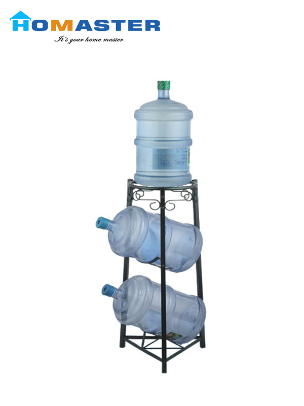 Stackable Vertical Metal Water Bottle Shelf For Factory
