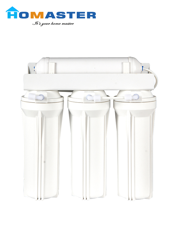 4 Stages White Color Undersink Water Filter Purifier