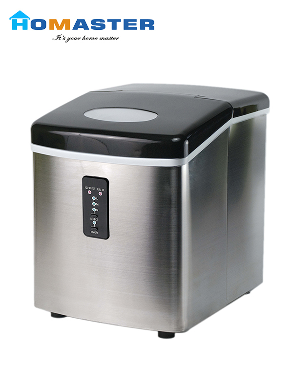 Manually Or Pipeline Desktop Ice Cube Maker Machine