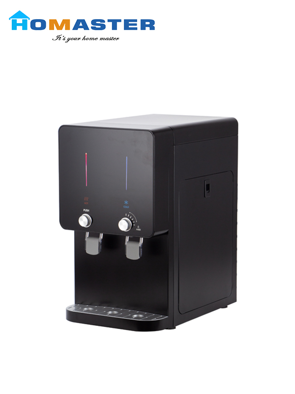 Desktop Hot And Cold Pipeline Water Purifier with 4 Stages Filters