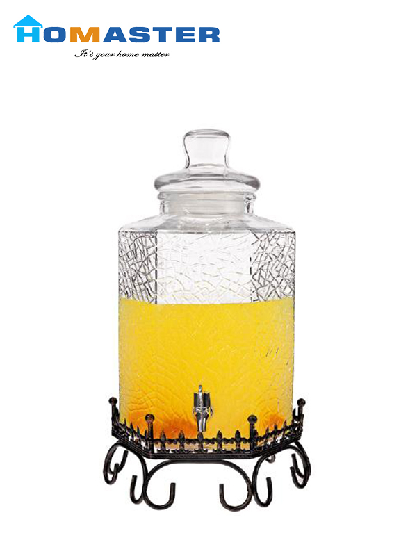 6L Or 10L Glass Water Dispenser with Water Faucet