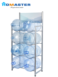 Metal Cradle for Bottled Water - Advertising board type
