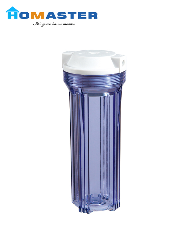 Transparent 10 Inch Filter Housing for Filter Cartridge