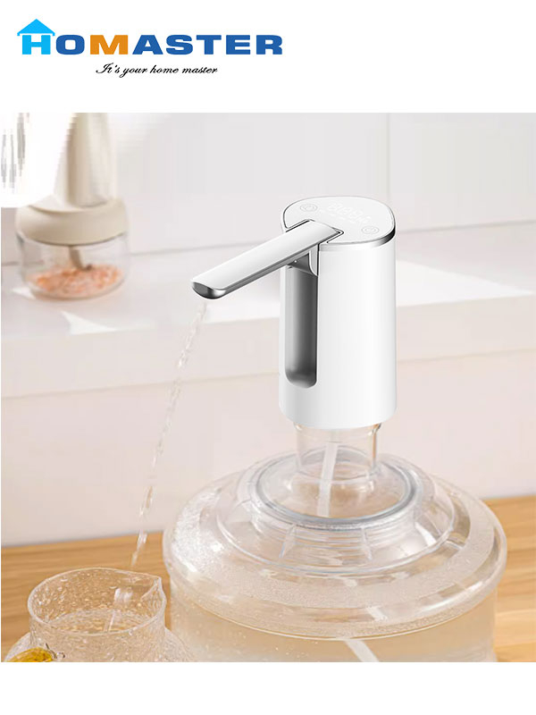 Black Or White USB Rechargeable Water Pump