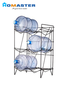 Three Layers Metal Bottle Cradle for Bottled Water