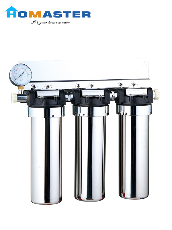 3 Stges SS304 Undersink Water Filter for Home