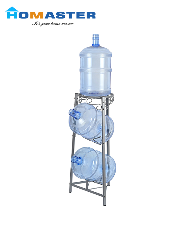 Stackable Vertical Metal Water Bottle Shelf For Factory