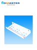 Plastic Three Sections U- Shaped Hanging Board Bracket